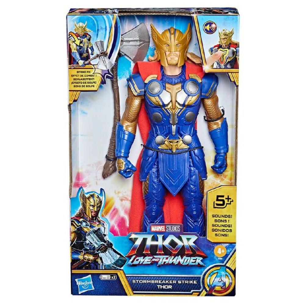 Foto 2 pulgar | Figura Electrónica Hasbro F3360 Marvel Thor: Thor Love And Thunder Thor con Stormbreaker