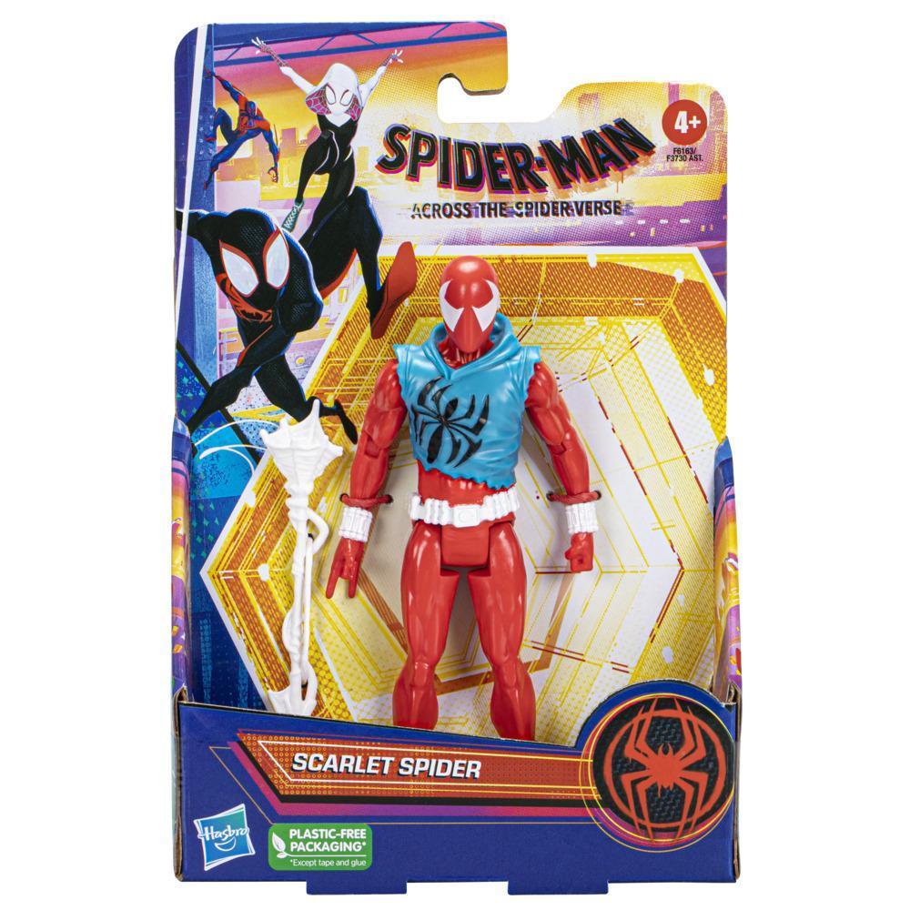 Foto 2 pulgar | Marvel Spider Man: Across The Spider Verse - Scarlet Spider 6 Pulgadas Hasbro