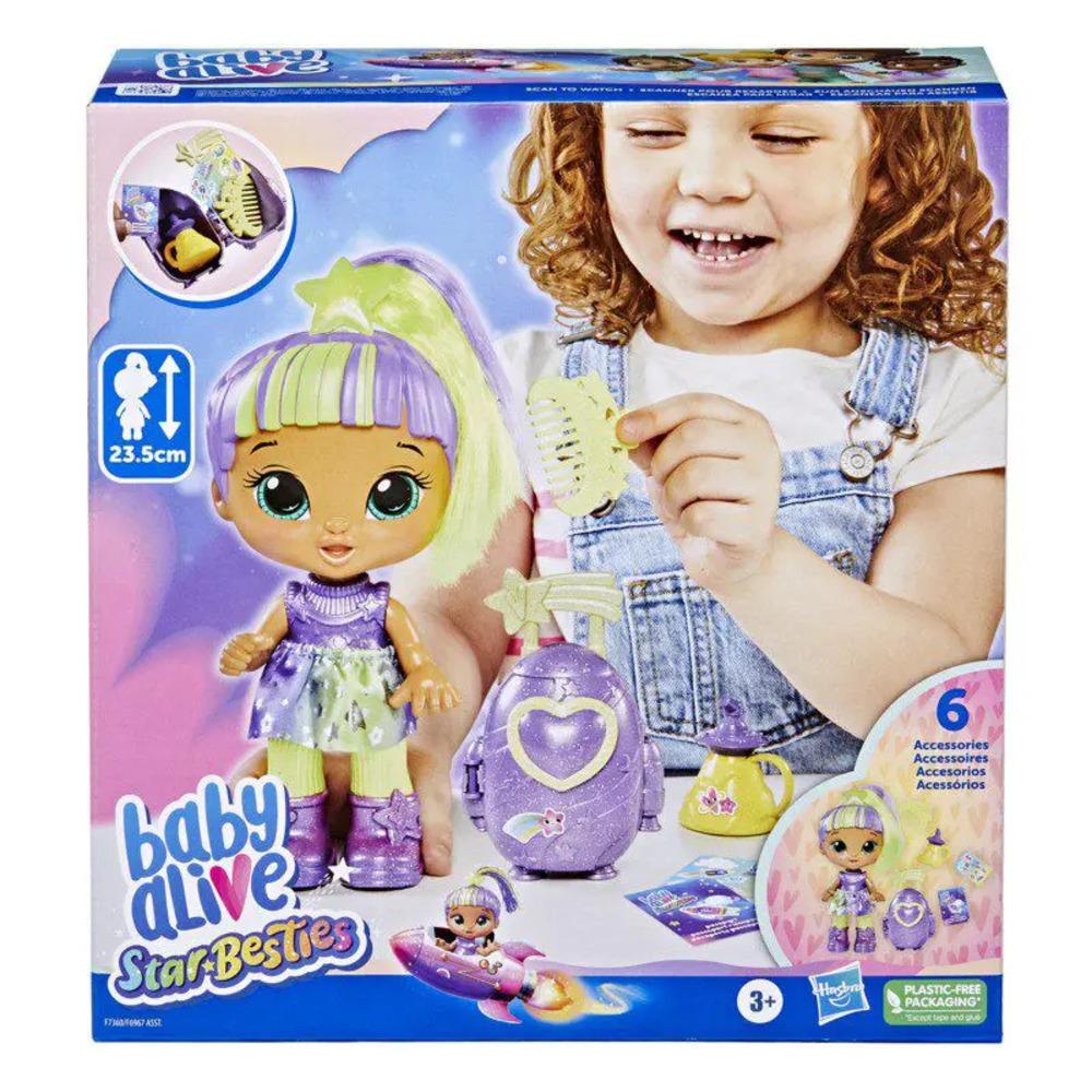 Foto 3 pulgar | Baby Alive Star Besties: Lovely Luna