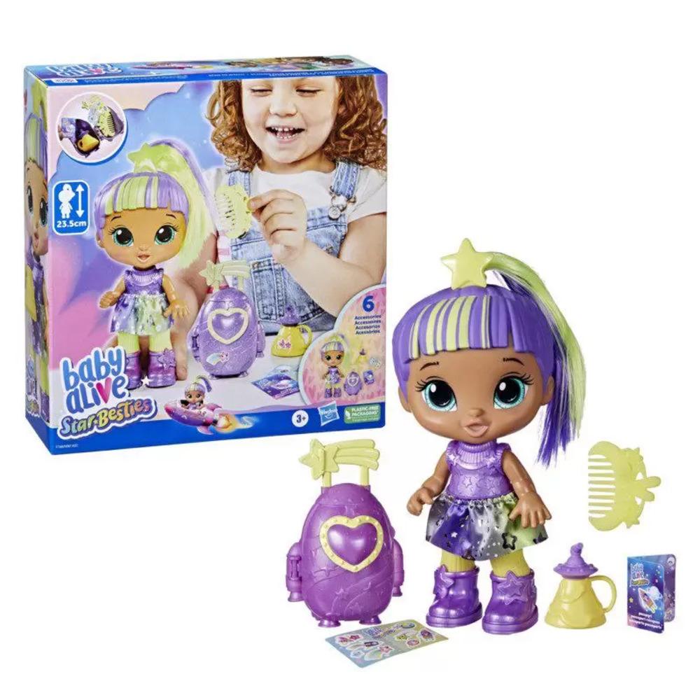 Foto 4 pulgar | Baby Alive Star Besties: Lovely Luna