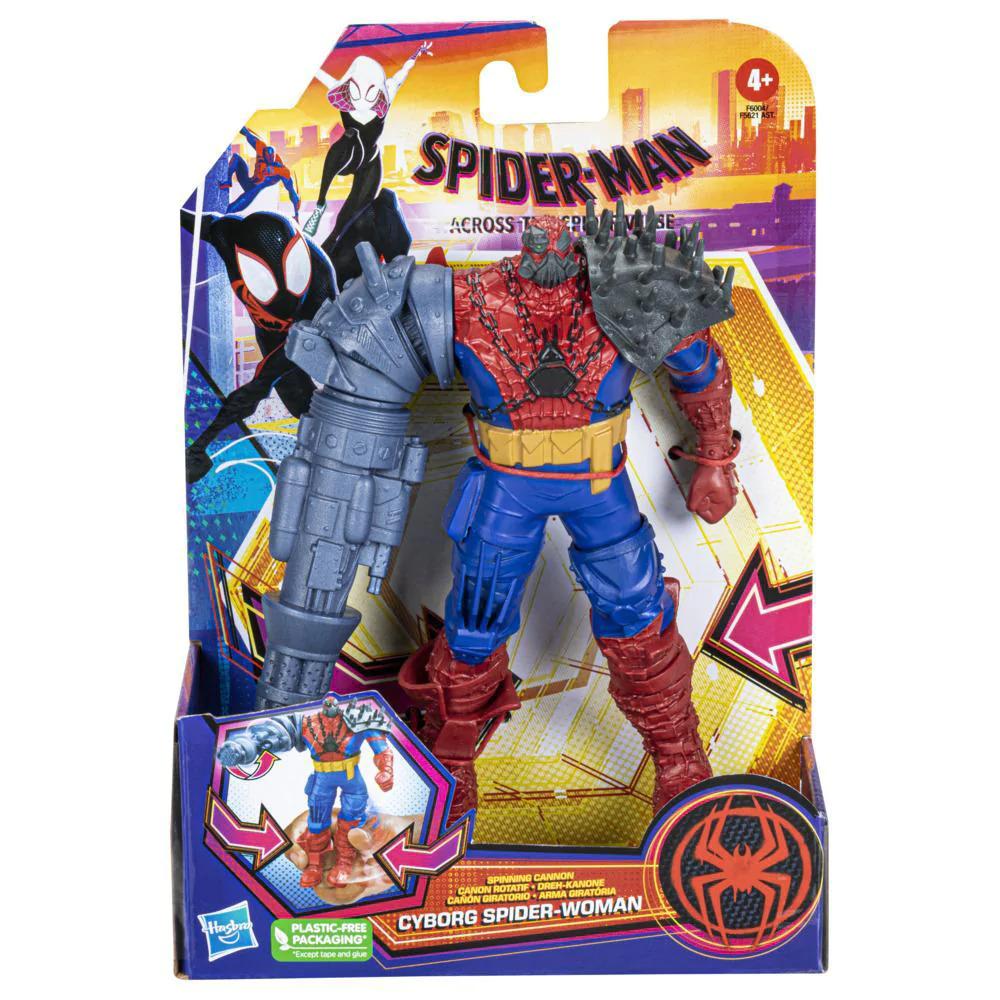 Foto 2 pulgar | Marvel Spider Man Into The Spiderverse: Cyborg Spider Woman Deluxe 6 Pulgadas