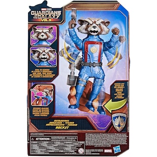 Foto 7 | Figura de Acción Marvel: Guardianes de la Galaxia Vol 3 - Rocket