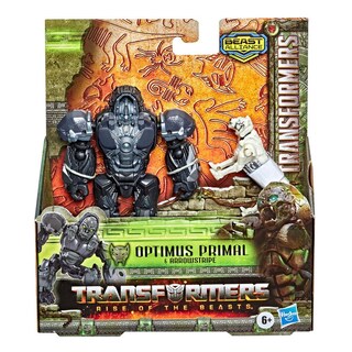 Foto 1 | Figura Transformers El Despertar de las Bestias: Optimus Primal con Arrowstripe Multicolor 2 Piezas