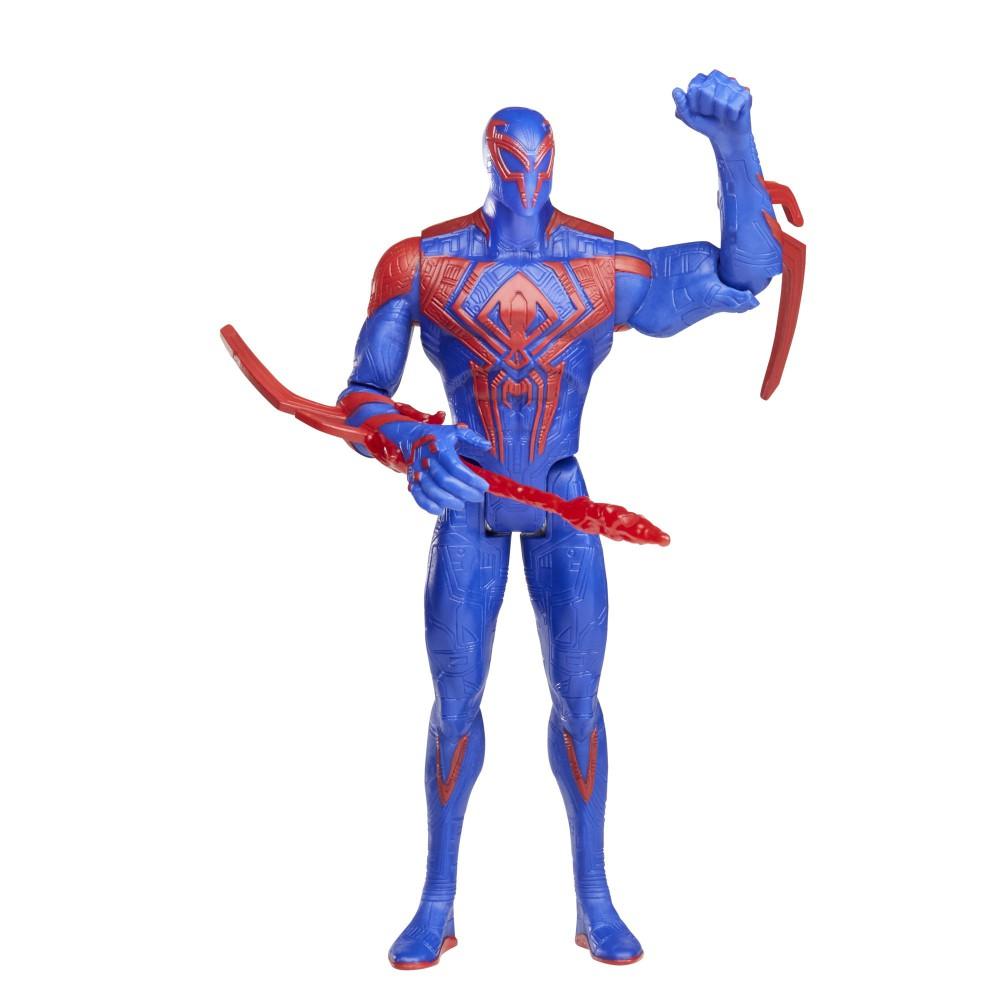 Foto 4 pulgar | Figura Hasbro F5641 color Azul Marvel Hombre Araña Into The Spiderverse: Hombre Araña 2099