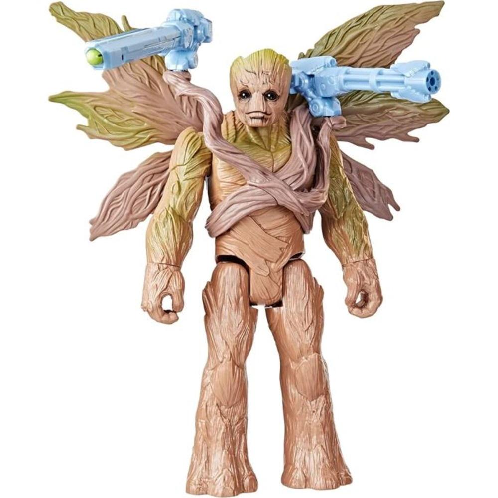 Figura Marvel Titan Hero Series: Guardianes De La Galaxia Vol 3 - Groot Deluxe