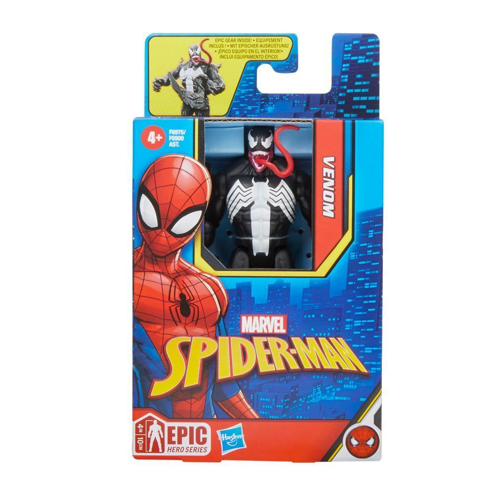Foto 2 pulgar | Figura Marvel Epic Hero Series: Hombre Araña Venom 4 Pulgadas