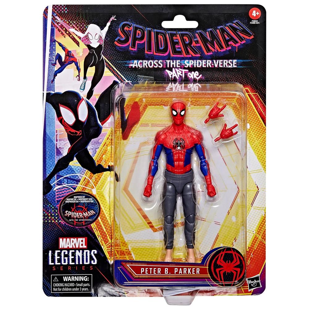 Figura Marvel Legends: Spiderman A Traves Del Spider-verso - Peter B Parker