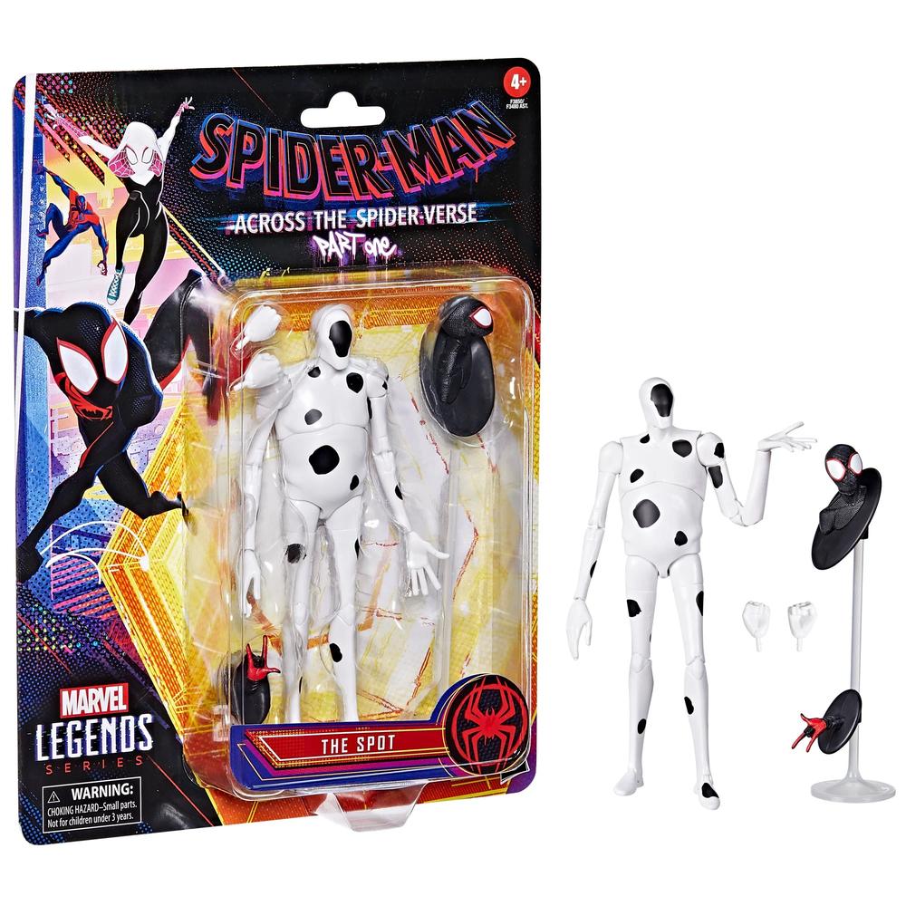 Foto 2 pulgar | Figura Marvel Legends: Spiderman A Través Del Spider-verso La Mancha
