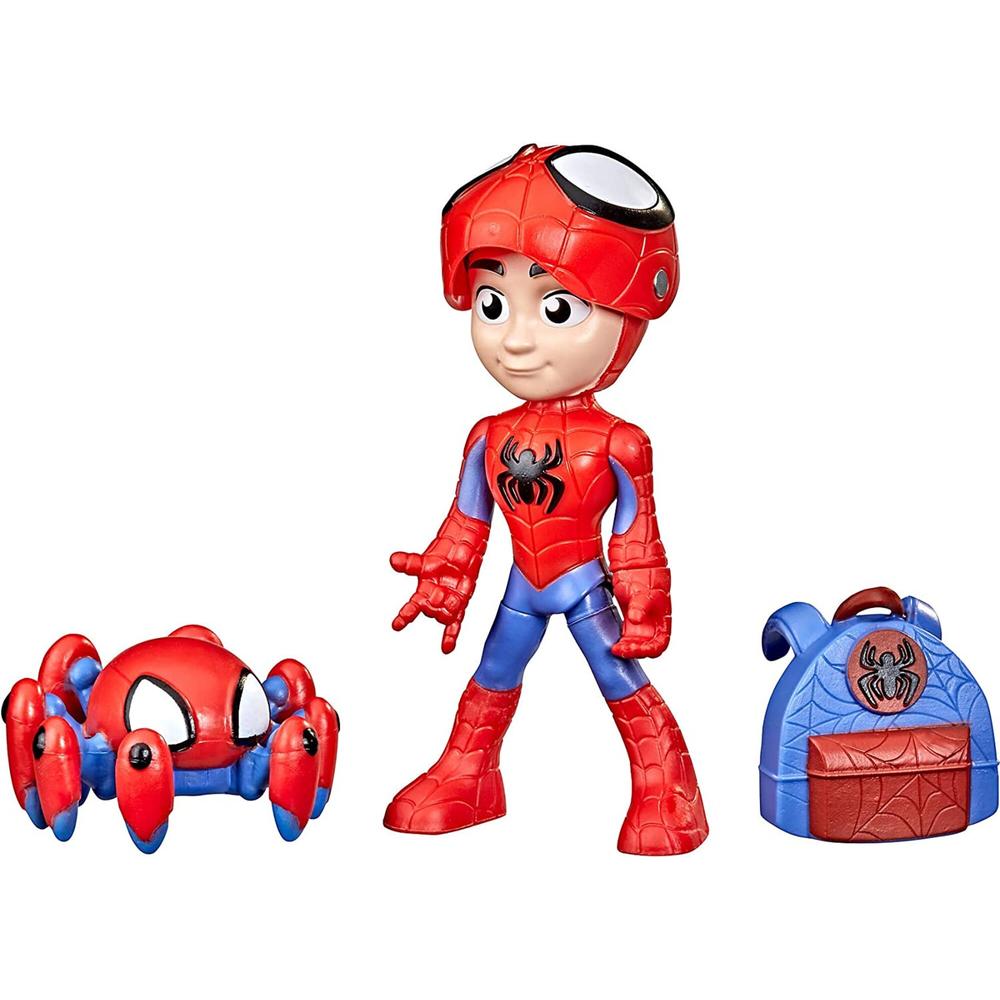 Foto 4 pulgar | Figura Marvel Spidey y Sus Increíbles Amigos: Héroe Oculto Spidey y Trace E