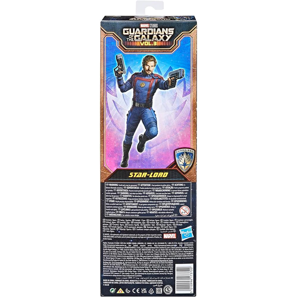 Foto 5 pulgar | Figura Marvel Titan Hero Series: Guardianes de la Galaxia Vol 3 - Star Lord