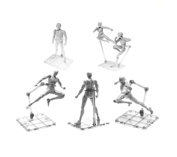 Foto 2 | Soportes para Figuras Marvel 10 Piezas