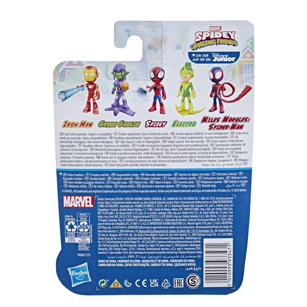 Foto 4 pulgar | Figura Iron Man Hasbro Spidey And His Amazing Friends