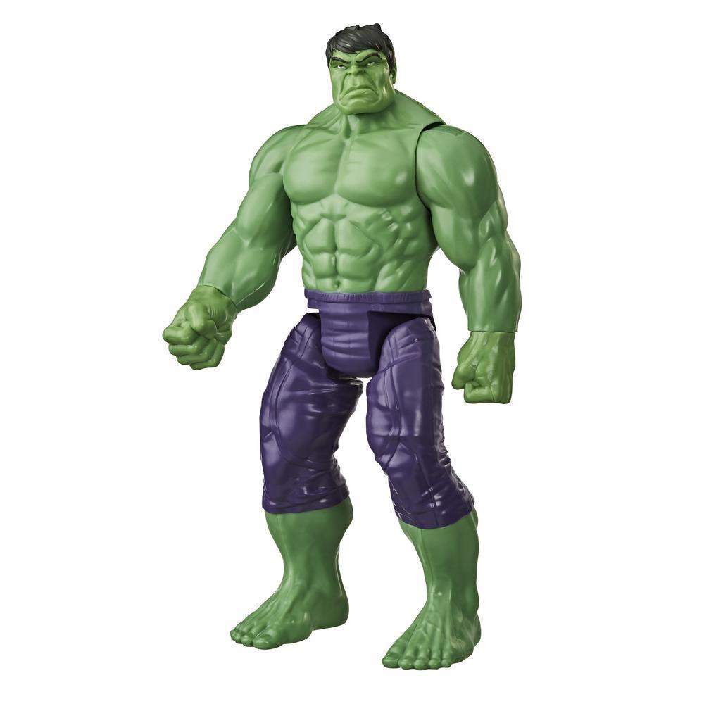 Foto 4 pulgar | Figura Marvel Titan Hero Series: Avengers - Hulk Deluxe