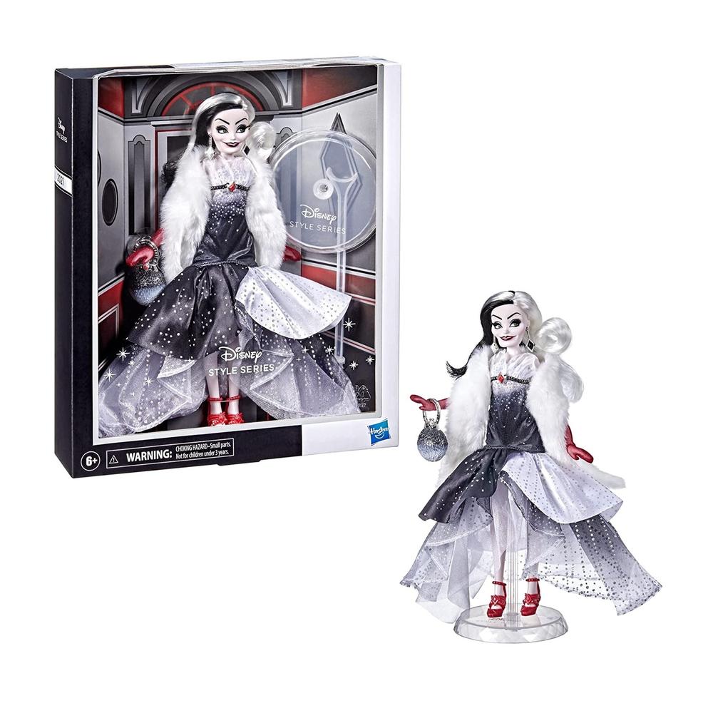 Muñeca Disney Series Estilo Princesa : Villanas - Cruella De Vil
