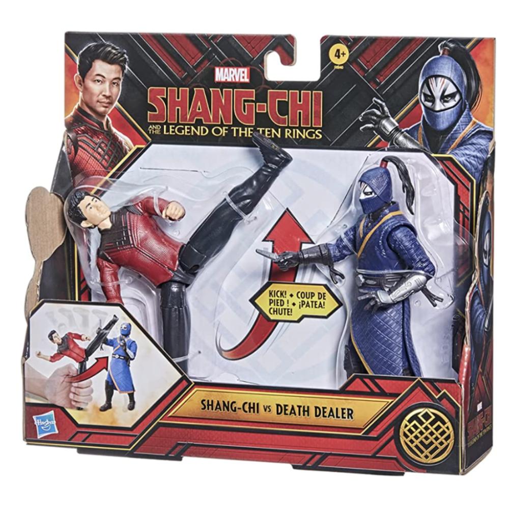 Figuras Marvel: Shang Chi Y La Leyenda De Los Diez Anillos - Shang Chi Vs Death Dealer