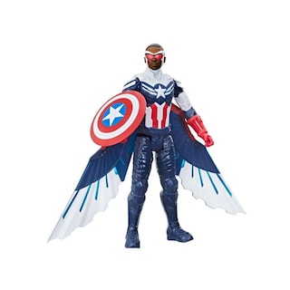 Foto 2 | Figura Marvel Titan Hero Series: Falcon And The Winter Soldier - Capitan America Sam Wilson