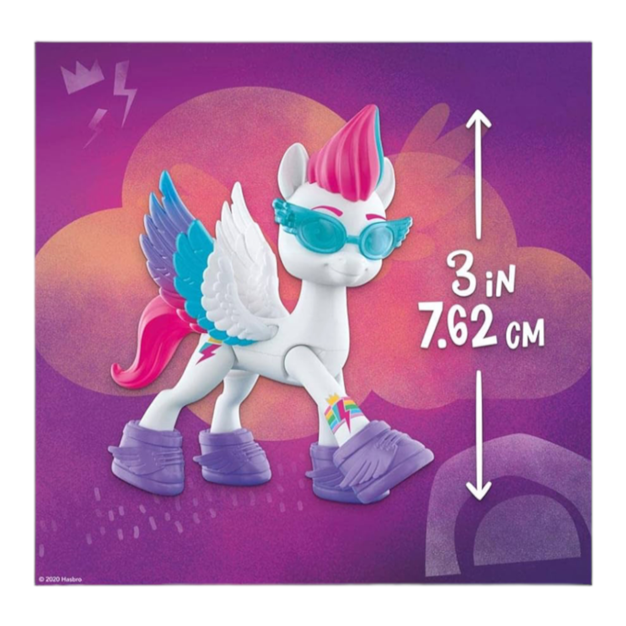 Foto 9 pulgar | My Little Pony Zipp Storm Aventura De Cristal Hasbro