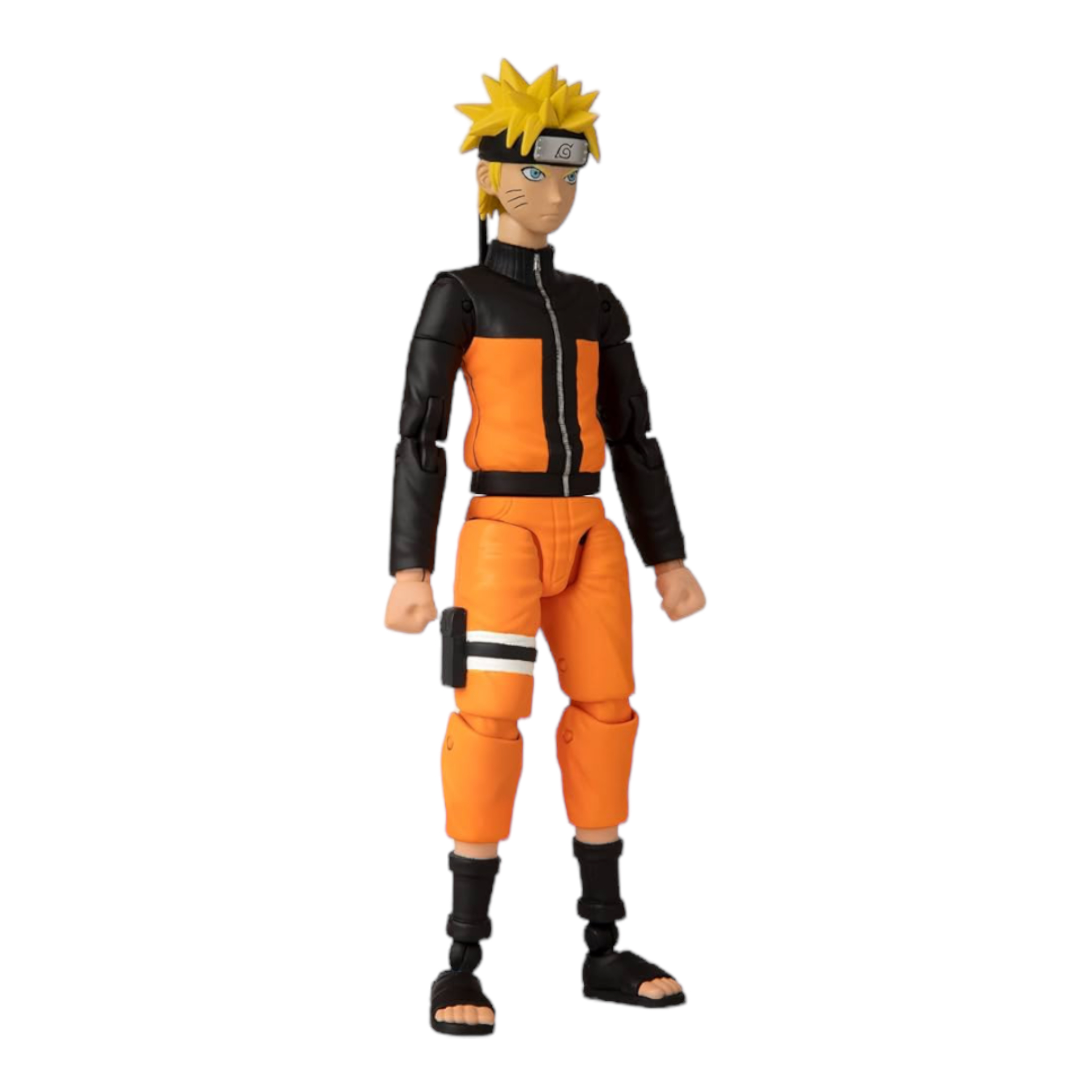 Foto 4 pulgar | Anime Heroes Naruto Uzumaki Figura Coleccionable Ban Dai