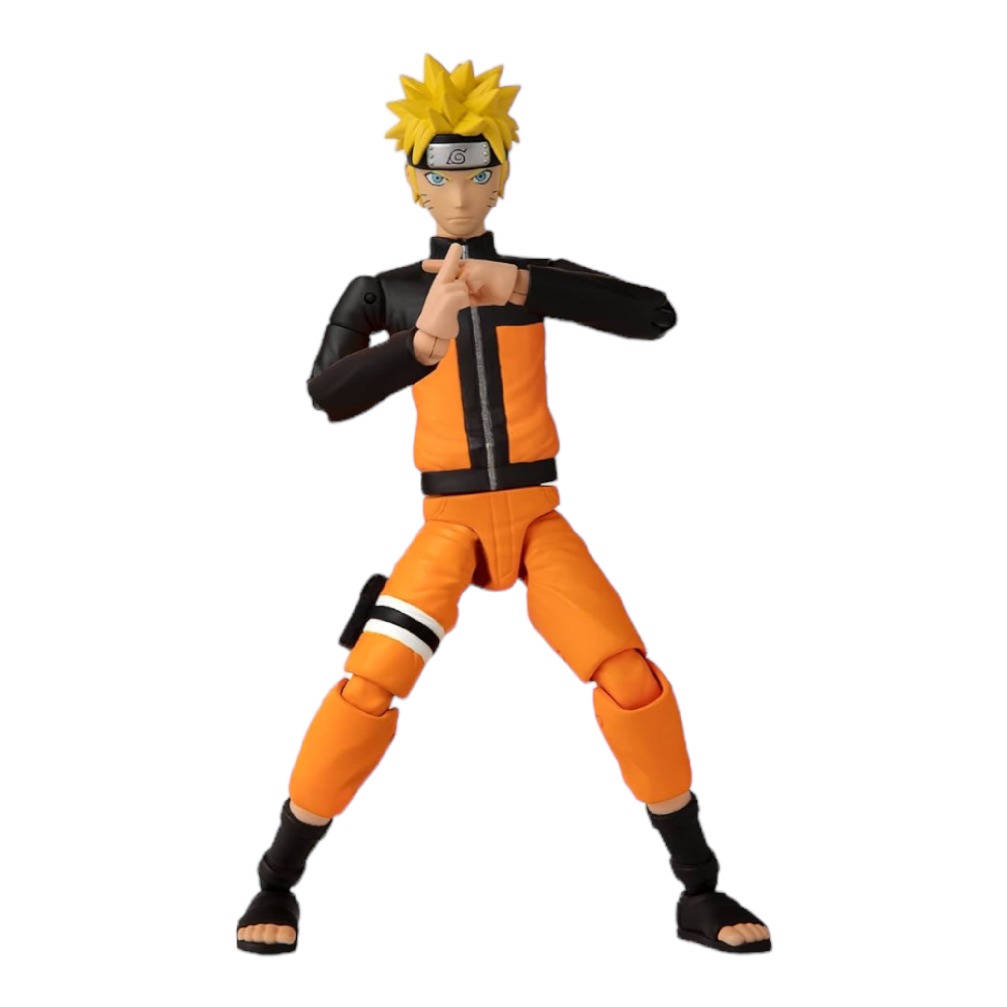 Foto 5 pulgar | Anime Heroes Naruto Uzumaki Figura Coleccionable Ban Dai