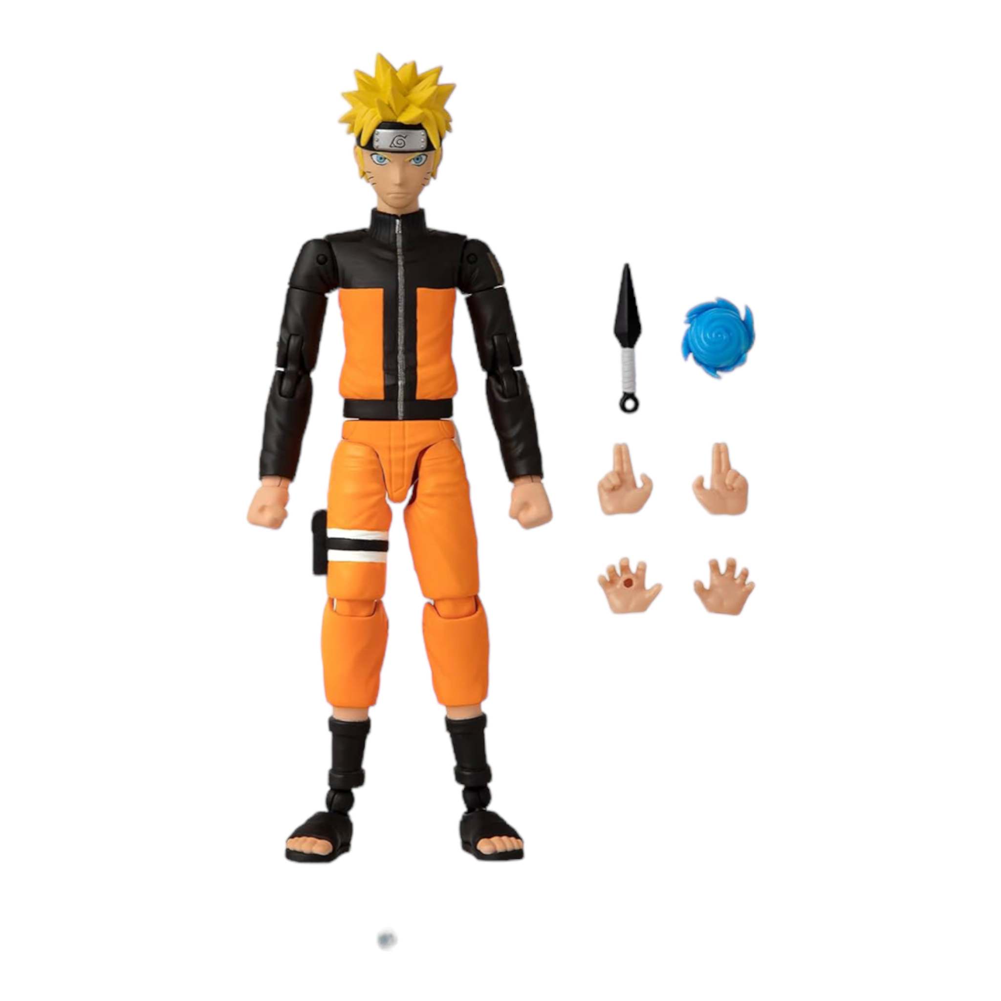 Foto 8 pulgar | Anime Heroes Naruto Uzumaki Figura Coleccionable Ban Dai