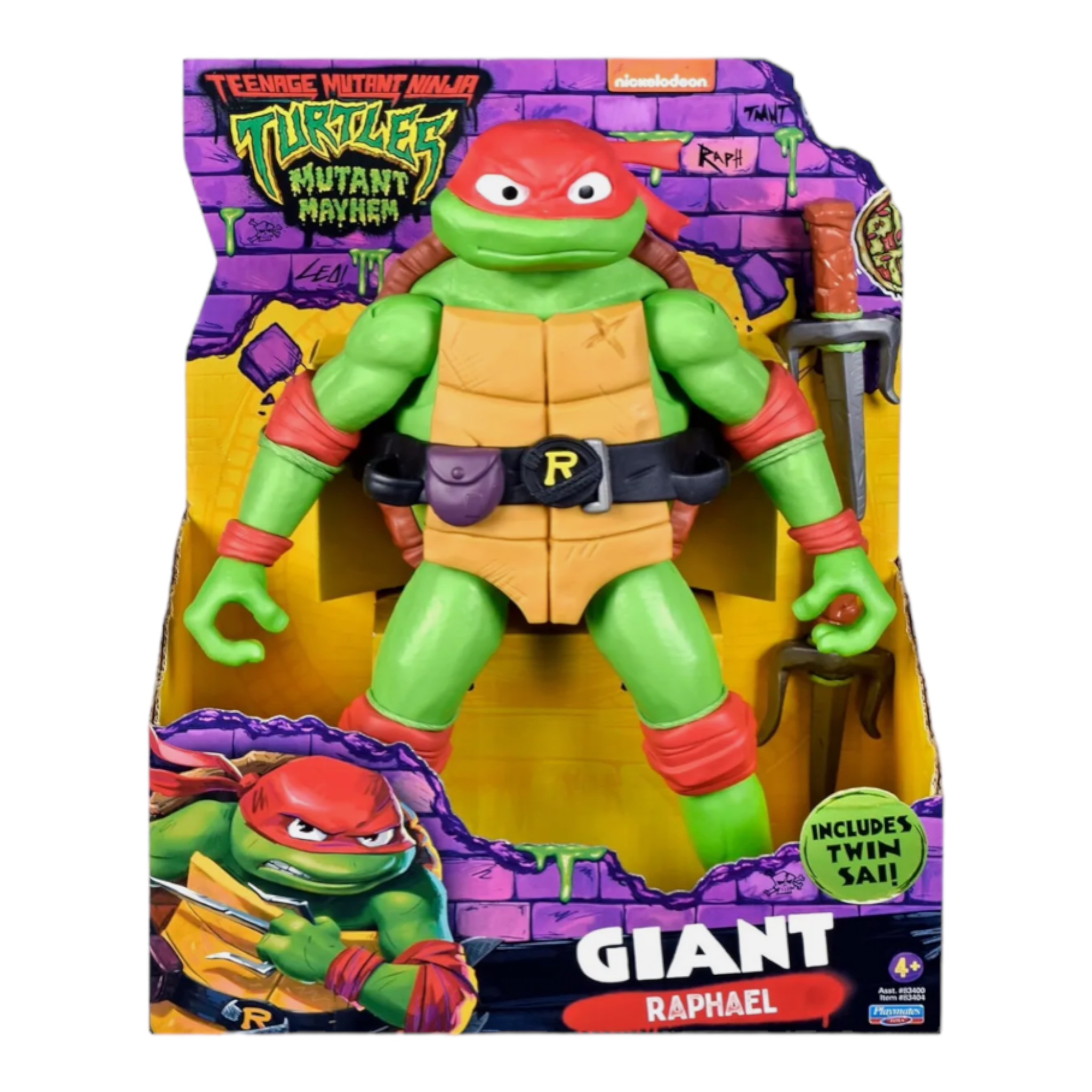 Foto 2 pulgar | Tortugas Ninja Movie Figura Grande Raphael Bandai