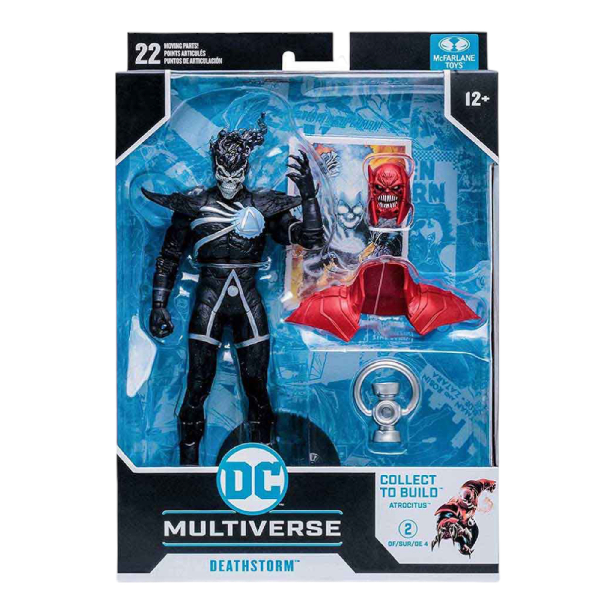 Figura McFarlane Deathstorm Suicide Squad Multiverse DC