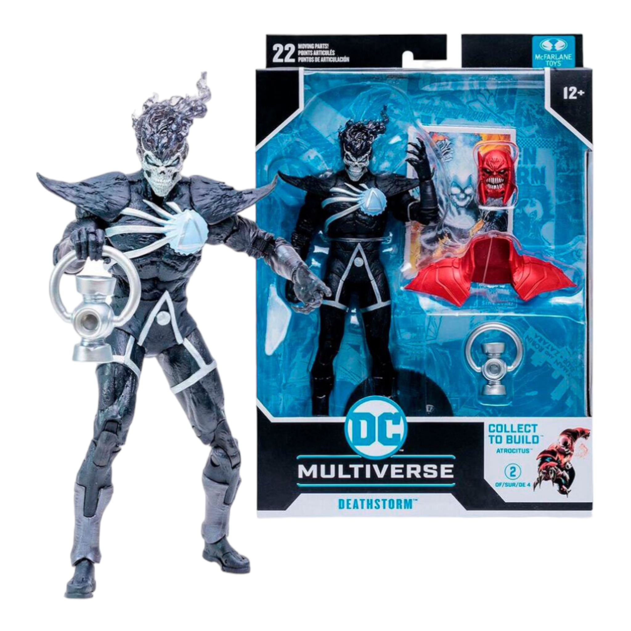 Foto 2 | Figura McFarlane Deathstorm Suicide Squad Multiverse DC