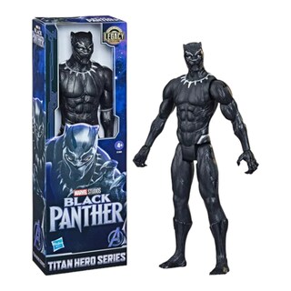 Foto 1 | Figura Pantera Negra Marvel Titan Hero Series Hasbro