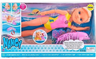 Foto 4 | Muñeca Nancy Nado Entre Delfines