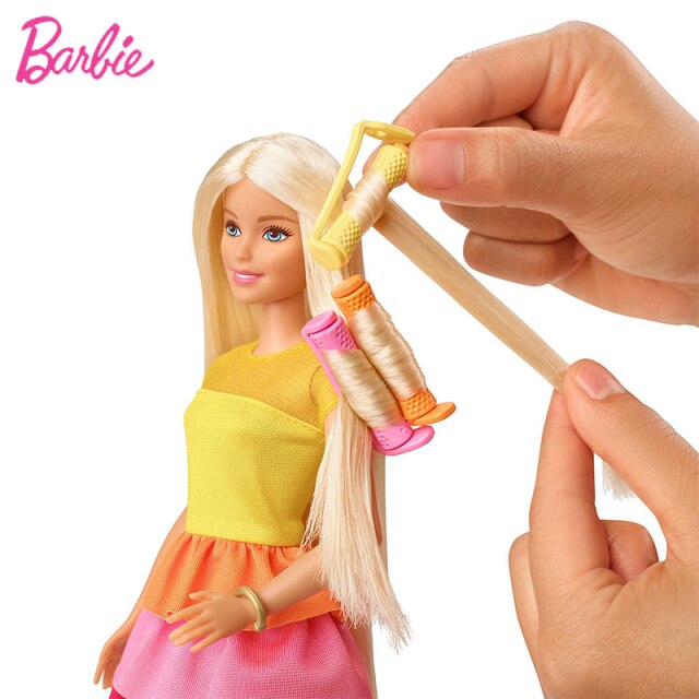 Foto 5 pulgar | Muñeca Barbie GBK23 Peinados De Ensueño