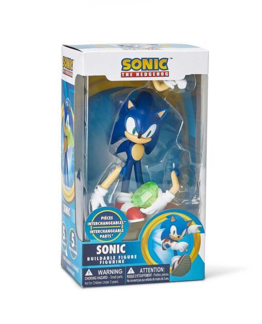 Foto 2 pulgar | Figura Sonic Armable Just Toys con Accesorios