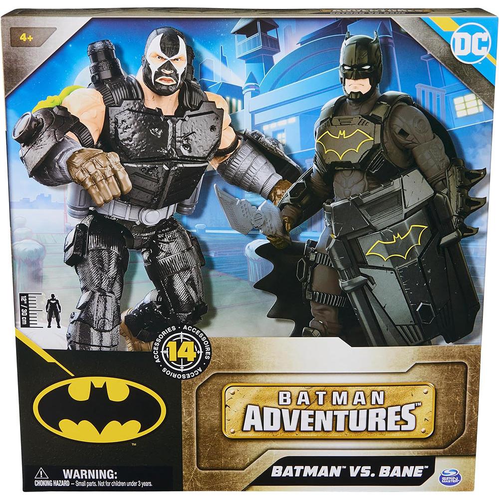 Foto 3 pulgar | Figuras Spin Master Batman: DC Comics Batman Adventures Batman Vs Bane Figura 12 Pulgadas 2 Pack