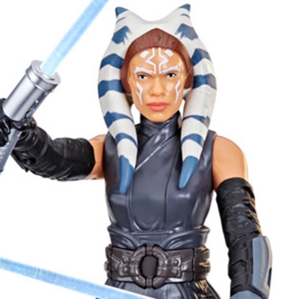 Foto 4 pulgar | Star Wars Galactic Action: Ahsoka Tano Figuras Electronicas Interactivas