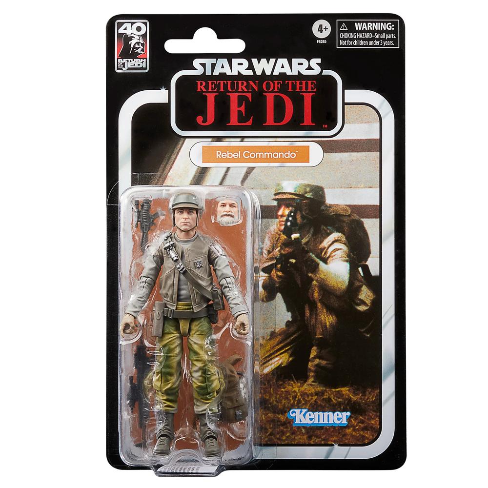 Foto 2 pulgar | Star Wars The Black Series: Return Of The Jedi - Trooper Rebelde Endor