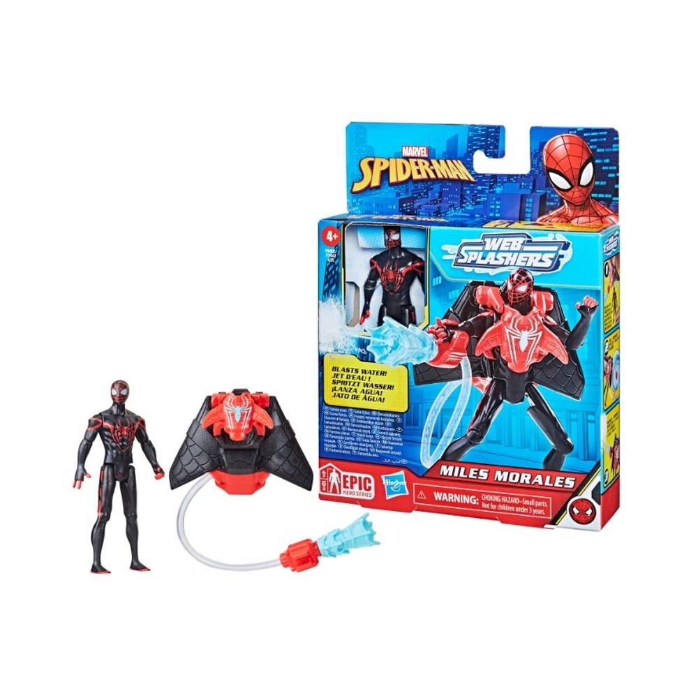 Foto 5 pulgar | Marvel Water Webs: Spiderman - Miles Morales 4 Pulgadas