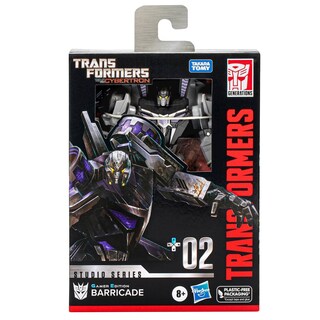 Foto 2 | Transformers Studio Series Deluxe 02: Barricade Edicion Gamer 4.5 Pulgadas