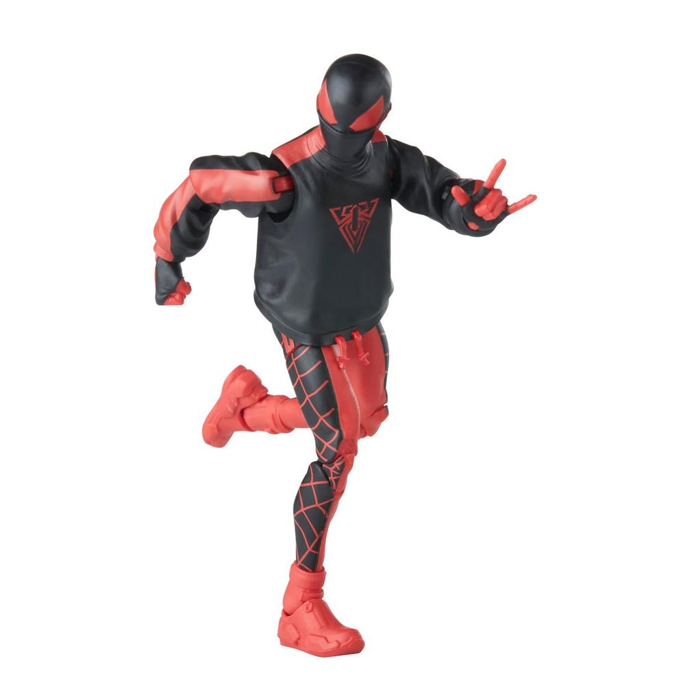 Foto 5 pulgar | Marvel Legends Retro: Spider Man - Miles Morales Con Sudadera 6 Pulgadas