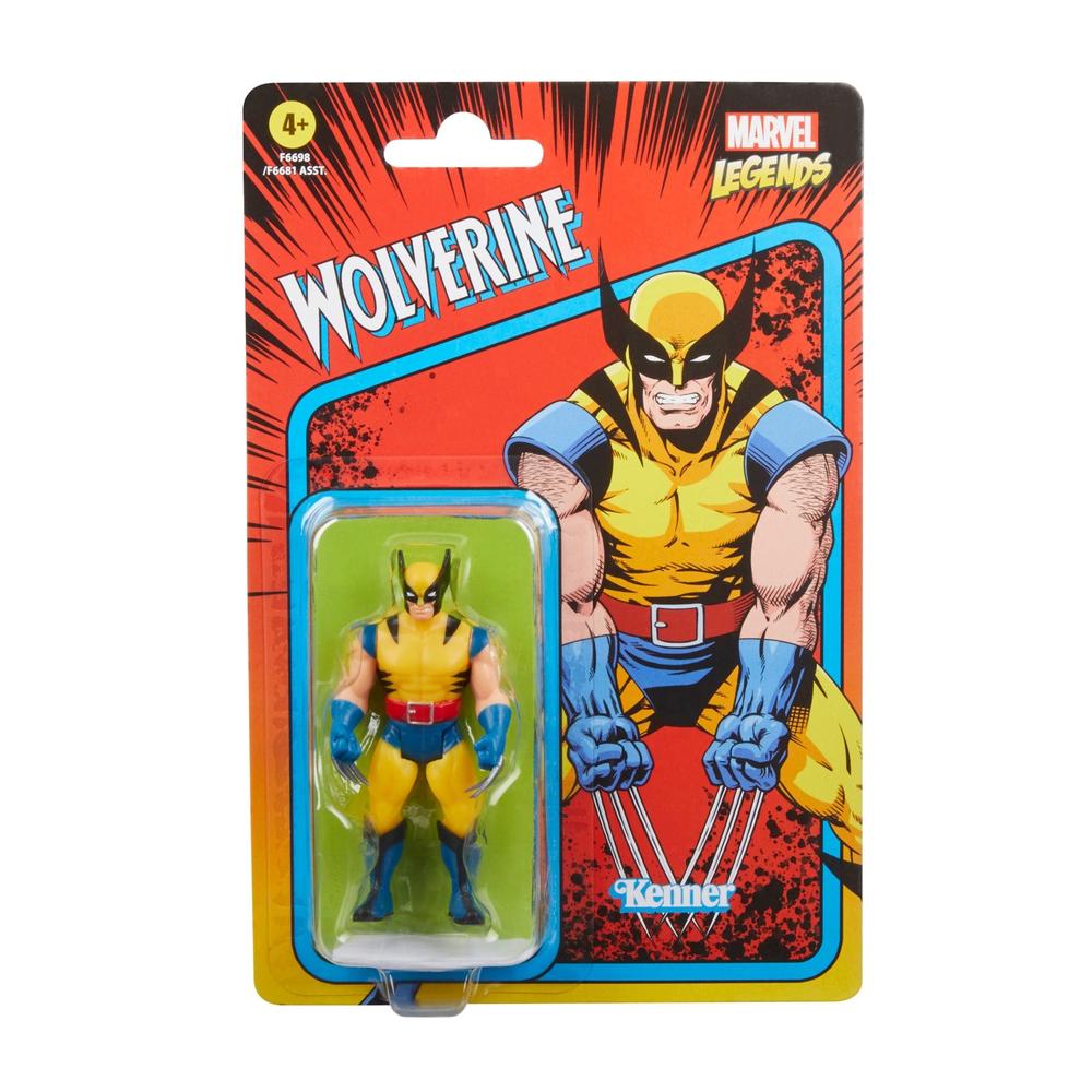 Foto 3 pulgar | Marvel Legends Retro: Wolverine 3.75 Pulgadas