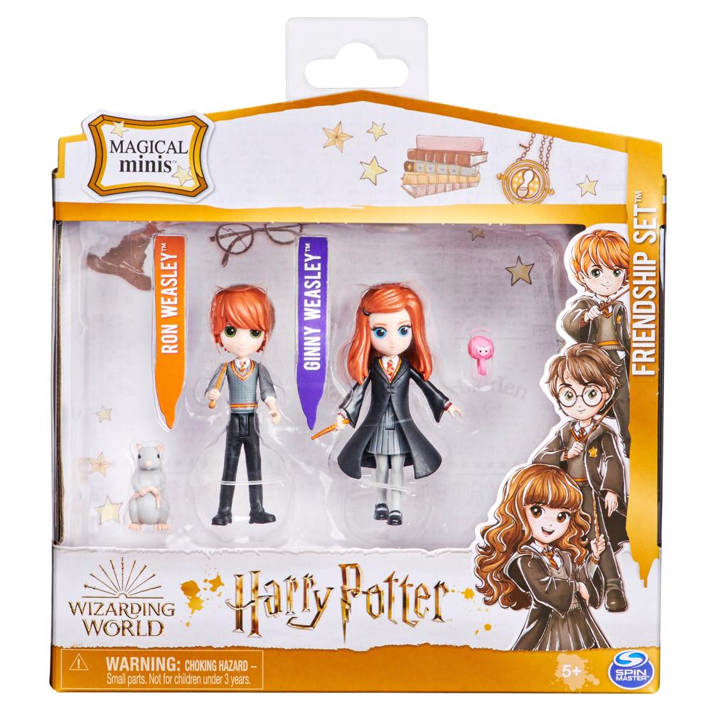 Foto 2 pulgar | Wizarding World: Harry Potter Mini Pack Figuras Magicas - Ron Y Ginny