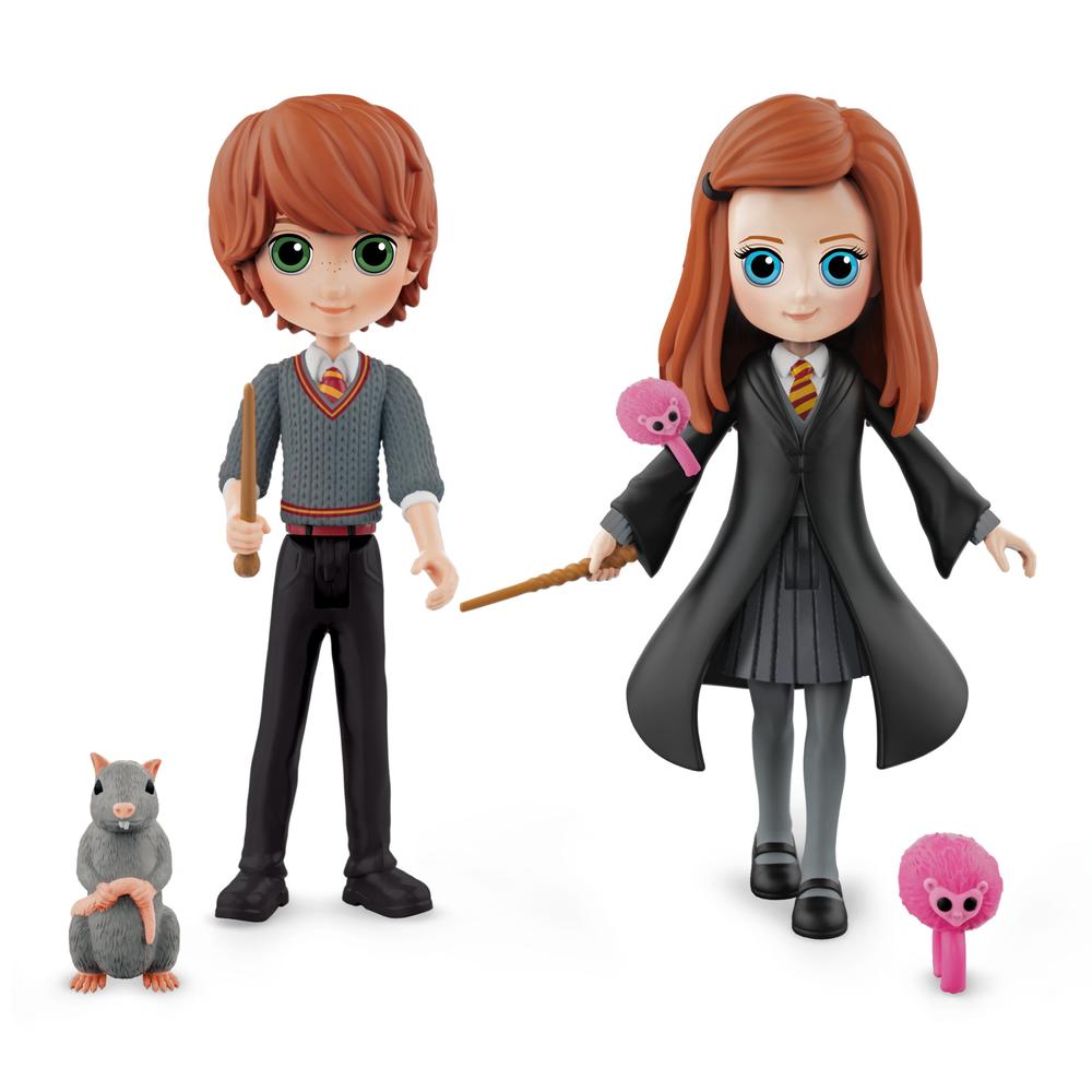 Foto 3 pulgar | Wizarding World: Harry Potter Mini Pack Figuras Magicas - Ron Y Ginny