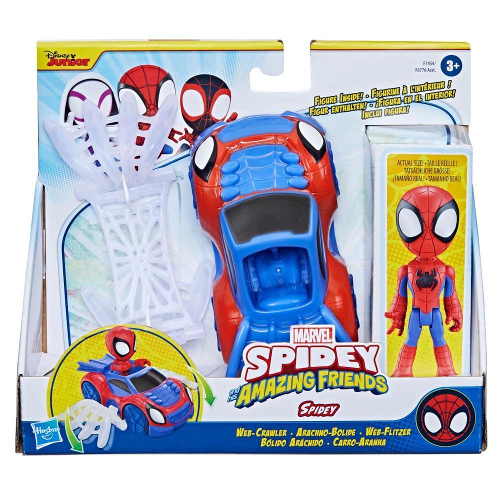 Foto 1 | Marvel Spidey And His Amazing Friends: Spidey Con Aracno Auto