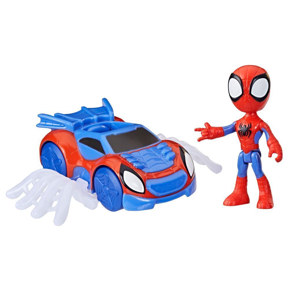 Foto 3 pulgar | Marvel Spidey And His Amazing Friends: Spidey Con Aracno Auto