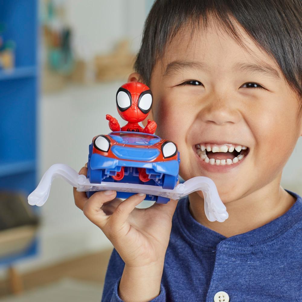Foto 5 pulgar | Marvel Spidey And His Amazing Friends: Spidey Con Aracno Auto