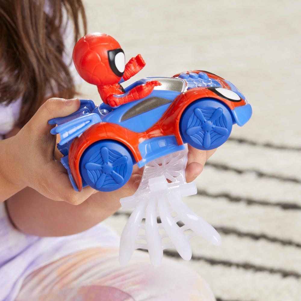 Foto 7 pulgar | Marvel Spidey And His Amazing Friends: Spidey Con Aracno Auto