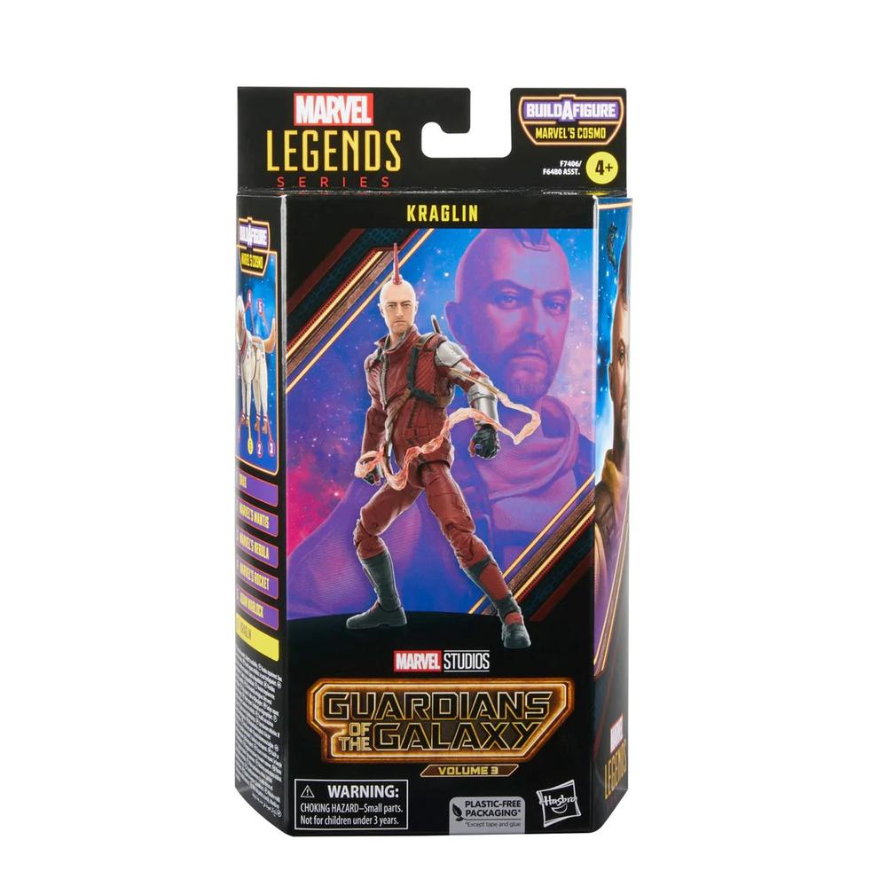 Foto 3 pulgar | Marvel Legends Baf Cosmo: Guardianes De La Galaxia Vol 3 - Kraglin