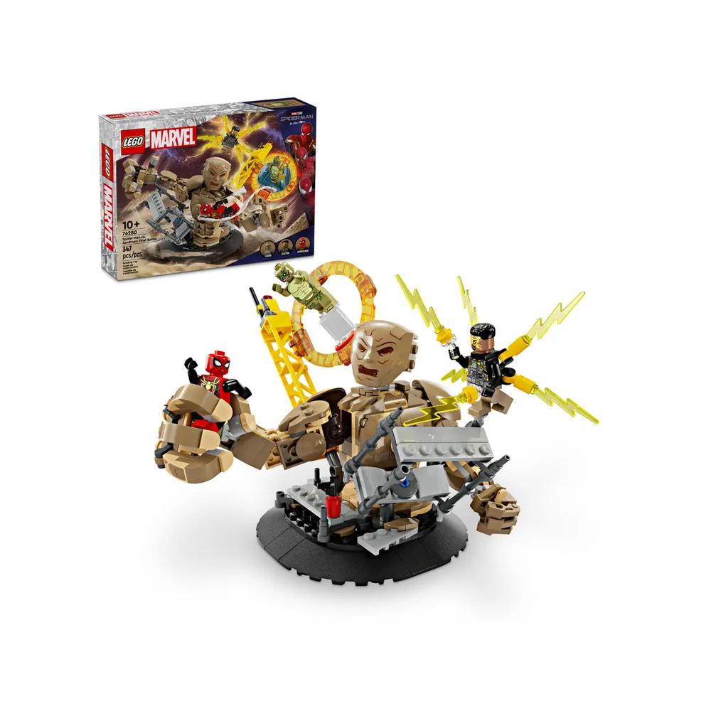 Lego Super Heroes Marvel Spiderman Vs Sandman: Batalla Final 76280