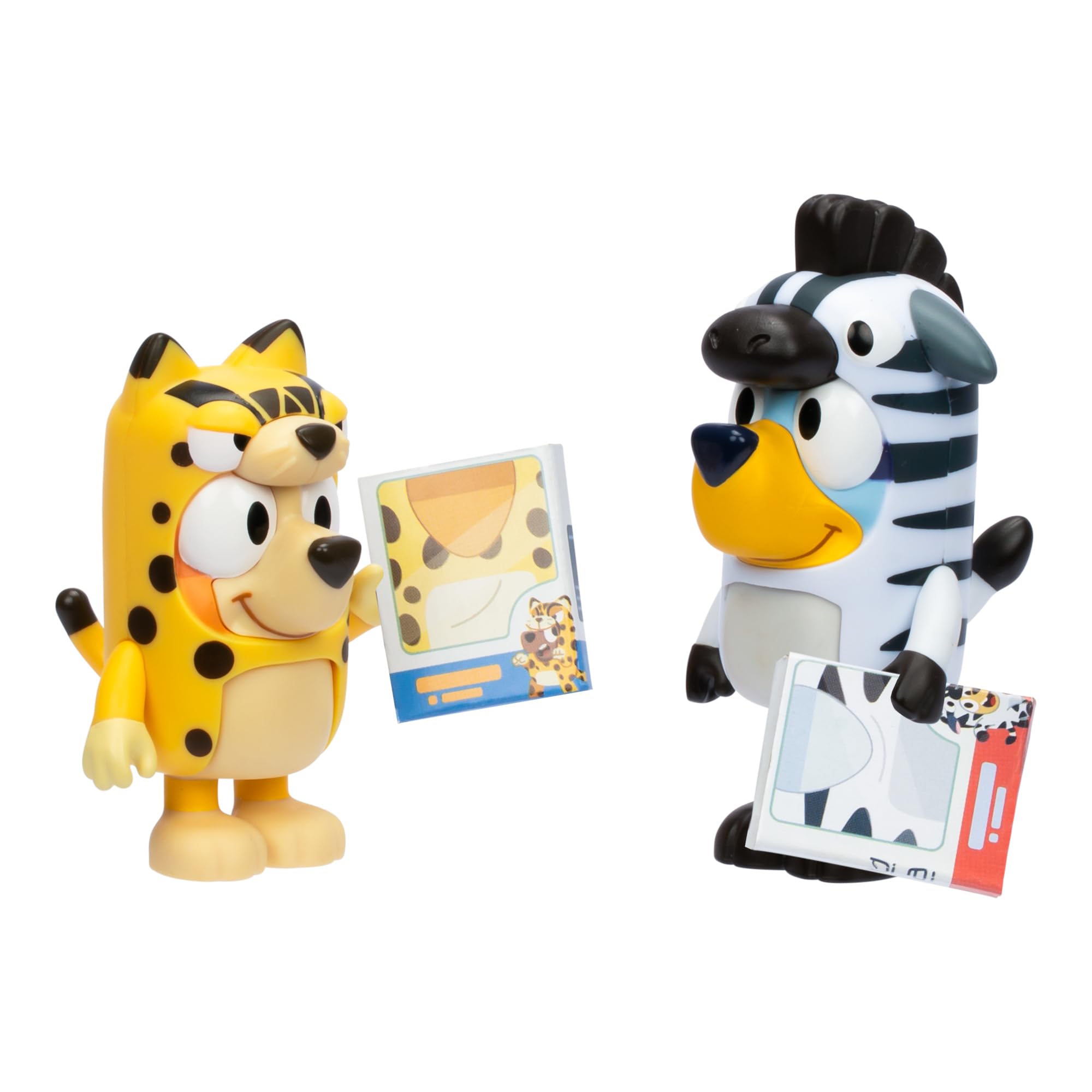 Foto 2 pulgar | Disfraces De Bluey Animal, Paquete De 2 Figuras, 2.5 Pulgadas Con Accesorios - Venta Internacional.