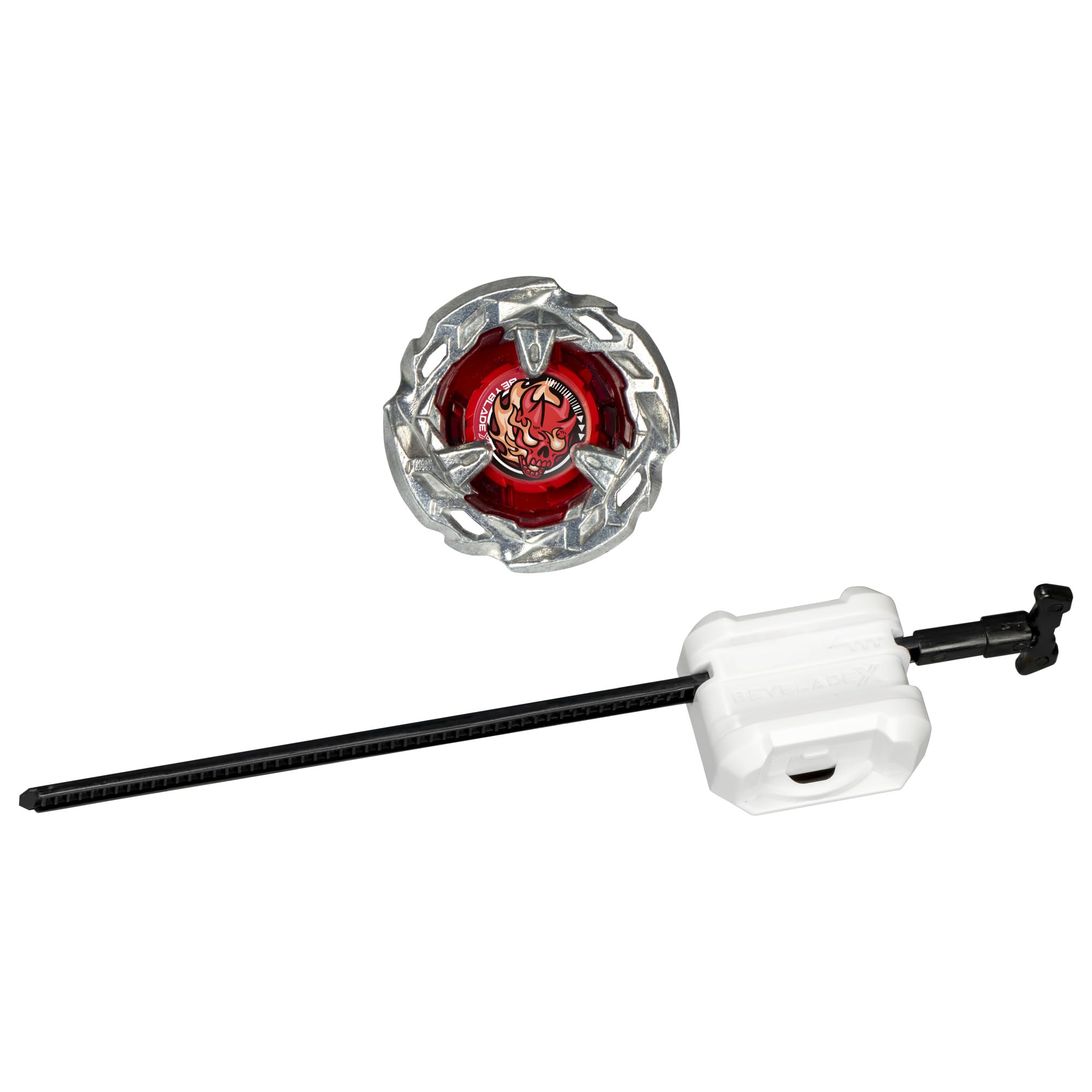 Foto 4 pulgar | Set De Inicio Beyblade X Scythe Incendio 4-60t Con Lanzador - Venta Internacional.
