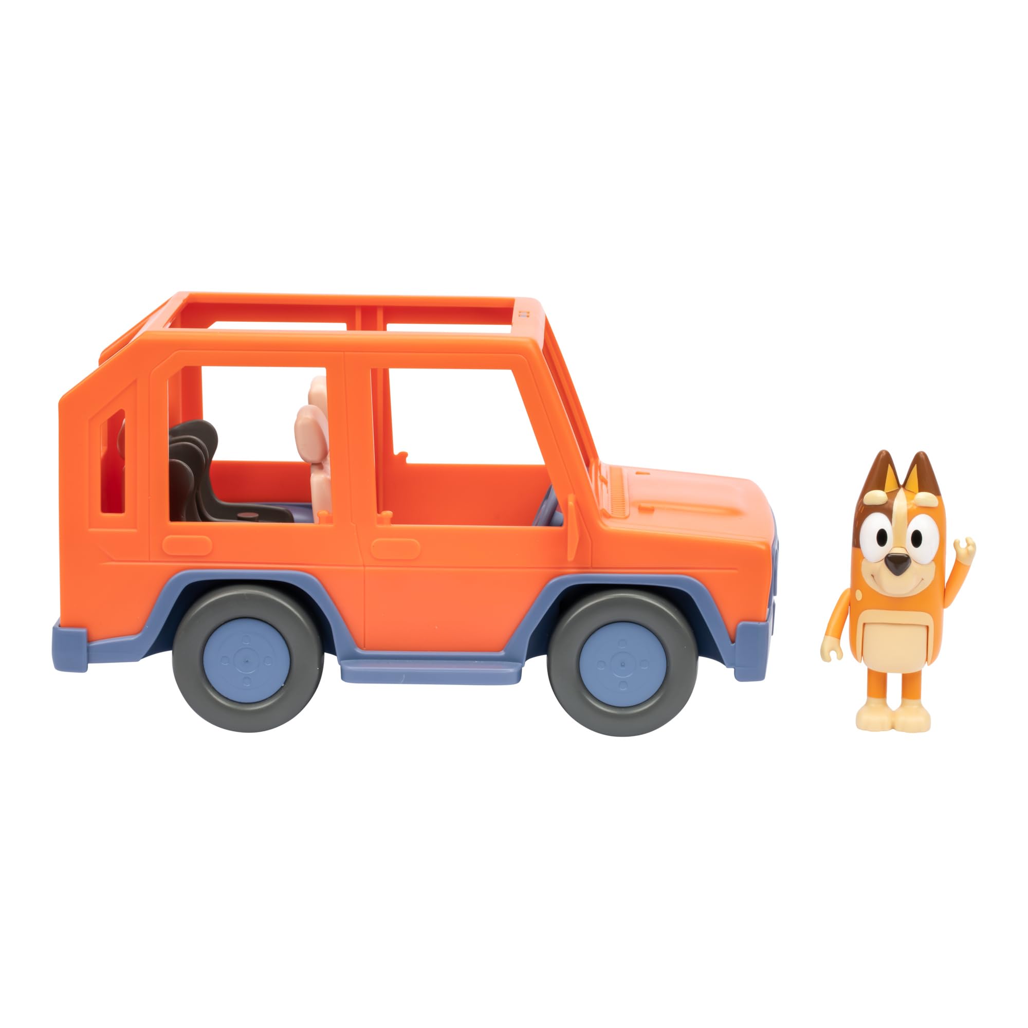 Foto 4 pulgar | Vehículo De Juguete Bluey Heeler Family Road Trip 4wd Con Figura Chilli - Venta Internacional.