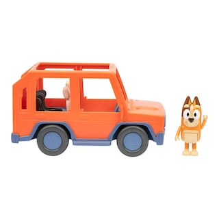 Foto 3 | Vehículo De Juguete Bluey Heeler Family Road Trip 4wd Con Figura Chilli - Venta Internacional.